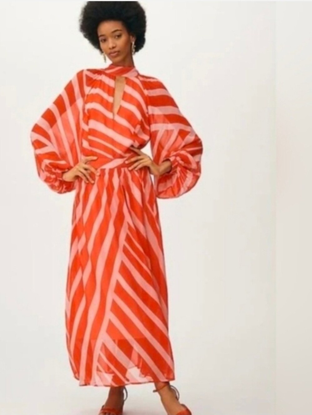Anthropologie Maeve Size 8 New Maxi Dopamine Cocktail Party